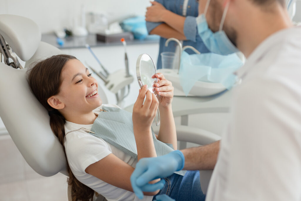 Portrait Of A Child Patient Smiling